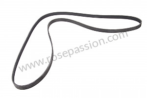 Belt for Porsche 996 GT3 / GT3-1 • 2004 • 996 gt3 • Coupe • Manual gearbox, 6 speed