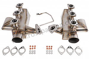 Exhaust heat exchanger for Porsche 993 Turbo • 1996 • 993 turbo • Coupe • Manual gearbox, 6 speed