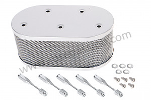 Air filter for Porsche 356B T5 • 1961 • 1600 super 90 (616 / 7 t5) • Karmann hardtop coupe b t5 • Manual gearbox, 4 speed