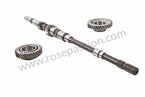 Gearbox pinions and shaft for Porsche 968 • 1995 • 968 cs • Coupe • Manual gearbox, 6 speed