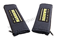 Protection sur harnais LA PAIRE / NOIR / NOIR (P98257) pour Porsche