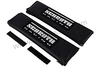 Protection sur harnais LA PAIRE / ARGENTE / ARGENTE (P98258) pour Porsche