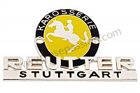 P129326 - Plakette für Porsche 356a • 1955 • 1500 carrera gs (547 / 1) • Coupe a t1 • 4-gang-handschaltgetriebe
