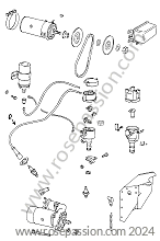 P9757 - 64420195100 - Kit réparation robinet essence pour Porsche 356a /  1958 / 1500 carrera gt (692 / 0) / Speedster a t2 / Boite manuelle 4  vitesses