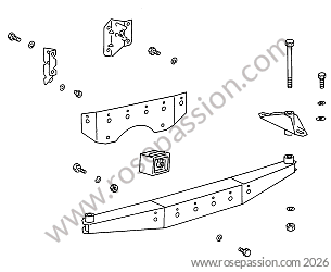 Clutch / gearbox parts / Diagrams for Porsche 912 / 1968 / 912 1.6