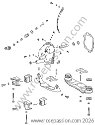 Clutch / gearbox parts / Diagrams for Porsche 912 / 1968 / 912 1.6