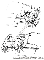 Clutch / gearbox parts / Diagrams for Porsche 912 / 1968 / 912 1.6