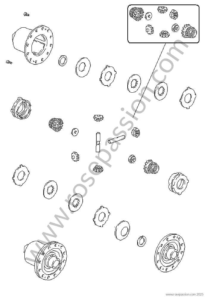 Clutch / gearbox parts / Gearbox silent block / gearbox shock absorber