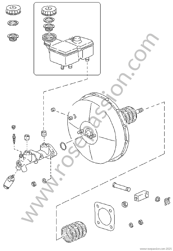 Braking / Diagrams for Porsche 928 / 1988 / 928 s4 / Coupe / Automatic ...