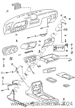 P1006029 - MONTAGGIO VOLANTE SPORTIVO A 3 RAZZE CON MOZZO DI ADATTAMENTO  DELLA PELLE RITORNO (477721547E) per Porsche 944 / 1982 / 944 2.5 / Coupe /  Cambio auto