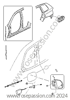 P166227 - 95872202300 - Rotule - OPTION: CROCHET DE REMORQUE AMOVIBLE (Code  option: I1D2) (95572202300,95572202301) pour Porsche