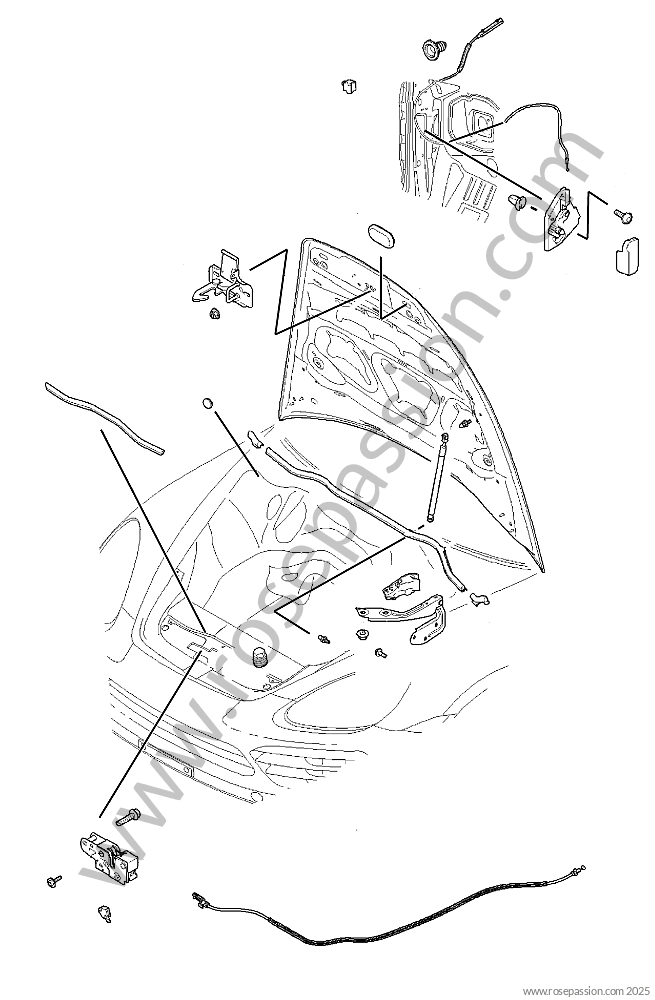 Bodywork / Diagrams for Porsche Cayenne / 958 / 92A / 2013 / Cayenne ...