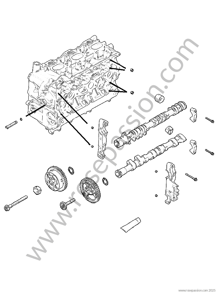 Engine and fuel feed / Diagrams for Porsche Boxster / 981 / 2013 ...