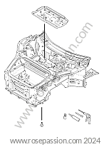 P185821 - 98104400000 - Cover for Porsche Boxster / 981 / 2013