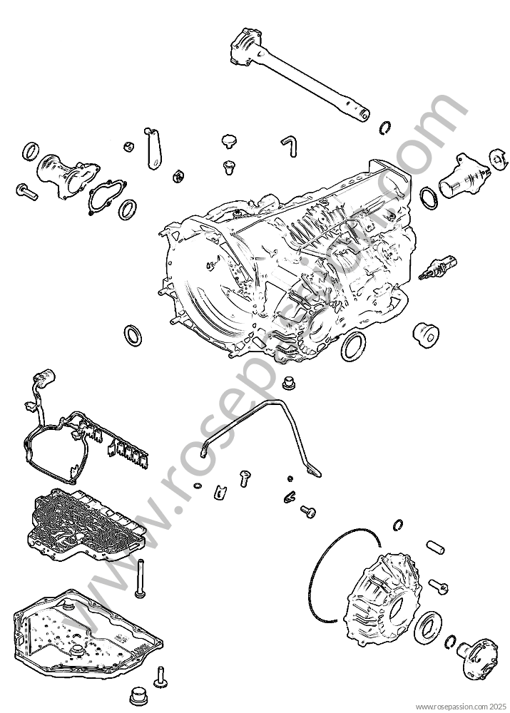 Clutch / gearbox parts / Diagrams for Porsche 991 / 2015 / 991 c2 ...