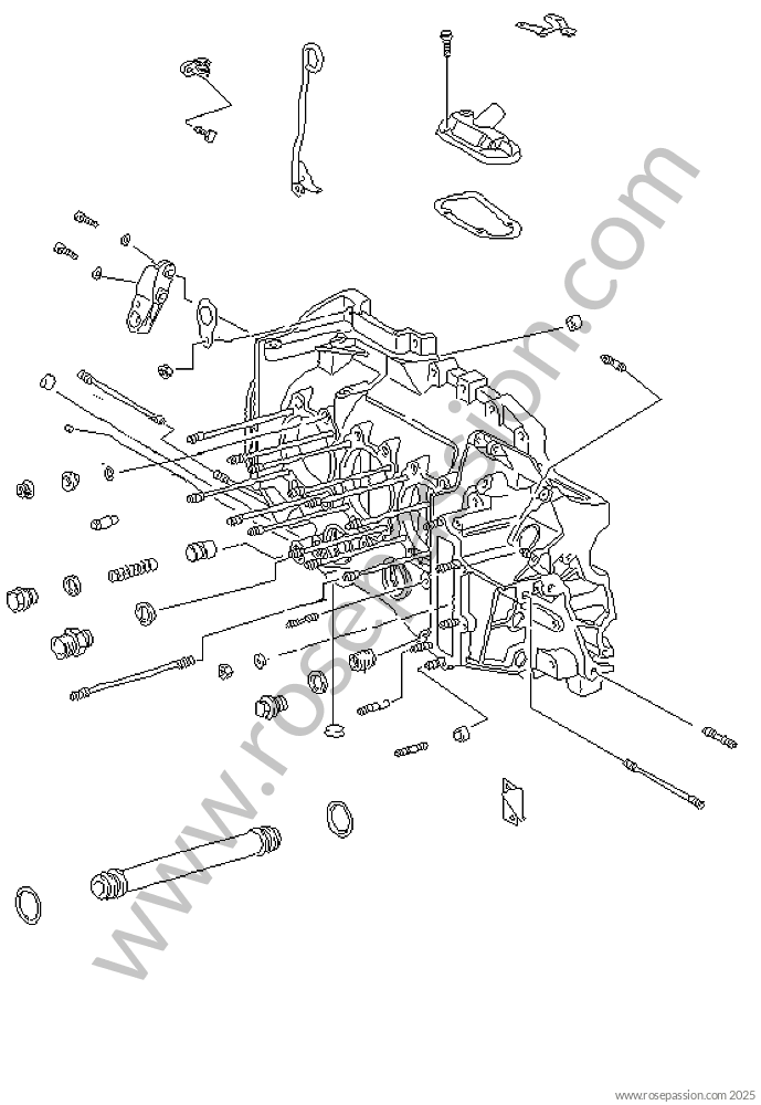 P51256 99320705803 Thermostat for Porsche 993 Turbo / 1998 / 993