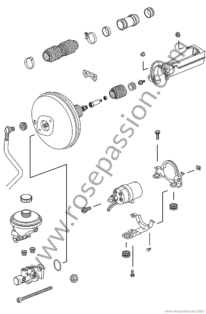 Freinage / Schémas Pour Porsche 996 / 911 Carrera / 2004 / 996 Carrera ...