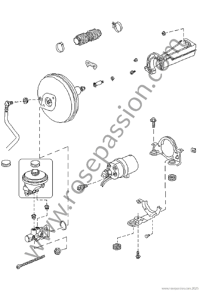 Freinage / Schémas Pour Porsche 996 Turbo / 996T / 911 Turbo / GT2 ...