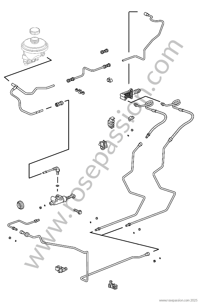 Clutch and engine flywheel / Diagrams for Porsche 9972 / 911 Carrera