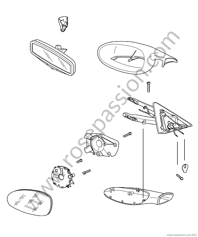 Bodywork / Diagrams for Porsche 997 Turbo / 997T2 / 911 Turbo / GT2 RS