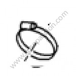 P100484 - Collier de tuyau pour Porsche Cayenne / 955 / 9PA • 2006 • Cayenne turbo • Boite auto