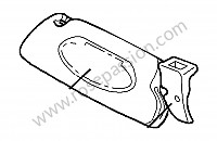 P101166 - Aletta parasole per Porsche 997-2 / 911 Carrera • 2009 • 997 c4 • Cabrio • Cambio manuale 6 marce