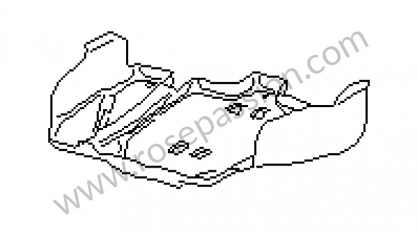P101558 - Placa de proteccao para Porsche Boxster / 987 • 2008 • Boxster 2.7 • Cabrio • Caixa manual 5 velocidades