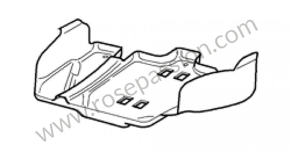 P101558 - Protective plate for Porsche 997-1 / 911 Carrera • 2005 • 997 c2s • Cabrio • Manual gearbox, 6 speed