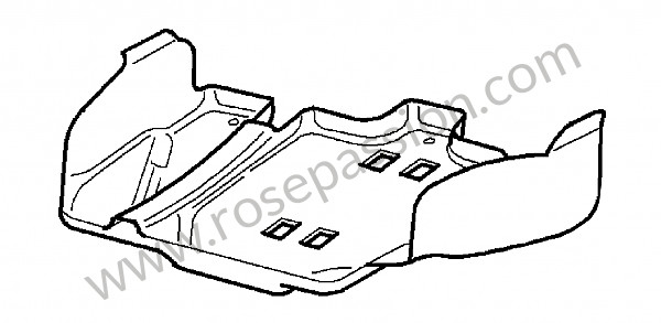 P101558 - Protective plate for Porsche 997-2 / 911 Carrera • 2010 • 997 c2s • Cabrio • Pdk gearbox