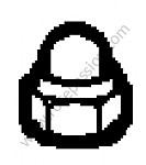 P101645 - Tuerca de sombrerete para Porsche Boxster / 987-2 • 2012 • Boxster s 3.4 black edition • Cabrio • Caja manual de 6 velocidades