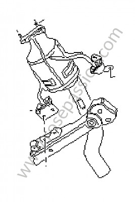 P101769 - Catalytic converter for Porsche Cayenne / 955 / 9PA • 2006 • Cayenne turbo • Automatic gearbox