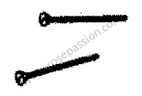 P10180 - Adjusting screw for Porsche 356B T6 • 1963 • 1600 super 90 (616 / 7 t6) • Coupe karmann b t6 • Manual gearbox, 4 speed