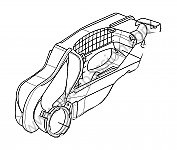 P102580 - Filtre à air pour Porsche Cayman / 987C2 • 2012 • Cayman s 3.4 • Boite PDK