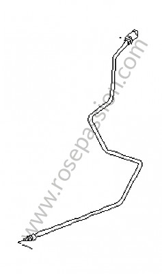 P102769 - Tuberia del embrague para Porsche Boxster / 987 • 2008 • Boxster 2.7 • Cabrio • Caja manual de 5 velocidades