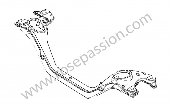 P103509 - Support moteur pour Porsche Cayenne / 957 / 9PA1 • 2010 • Cayenne v6 • Boite auto