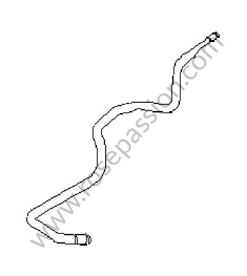 P104047 - Tubulure de remplissage pour Porsche Boxster / 987 • 2005 • Boxster s 3.2 • Cabrio • Boite auto
