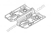 P104165 - Floor for Porsche Boxster / 987 • 2008 • Boxster s 3.4 • Cabrio • Manual gearbox, 6 speed