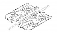 P104165 - Chapa do piso para Porsche Boxster / 987-2 • 2012 • Boxster s 3.4 black edition • Cabrio • Caixa pdk