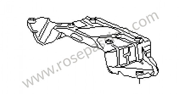 P104204 - 隔热装置 为了 Porsche Cayman / 987C • 2008 • Cayman s 3.4