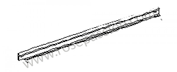 P104504 - Carril de deslizamiento para Porsche Boxster / 987 • 2007 • Boxster s 3.4 • Cabrio • Caja auto