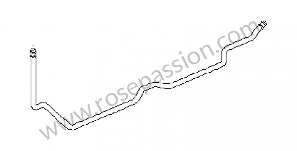 P104515 - Heater pipeline for Porsche Boxster / 987 • 2006 • Boxster s 3.2 • Cabrio • Automatic gearbox
