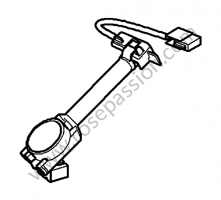 P104545 - Wiring harness for Porsche Cayman / 987C2 • 2009 • Cayman s 3.4 • Pdk gearbox