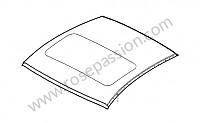 P104990 - Painel exterior do tejadilho para Porsche 997-1 / 911 Carrera • 2007 • 997 c4 • Coupe • Caixa manual 6 velocidades