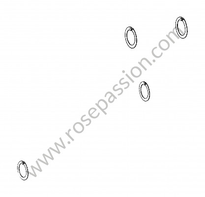 P10522 - Circlip for Porsche 356a • 1956 • 1600 (616 / 1) • Coupe a t1 • Manual gearbox, 4 speed