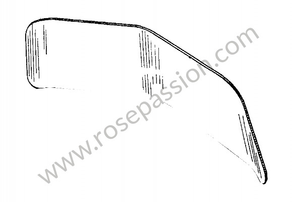 P1054225 - 挡风玻璃 为了 Porsche 356a • 1958 • 1600 carrera gs (692 / 2) • Coupe a t2