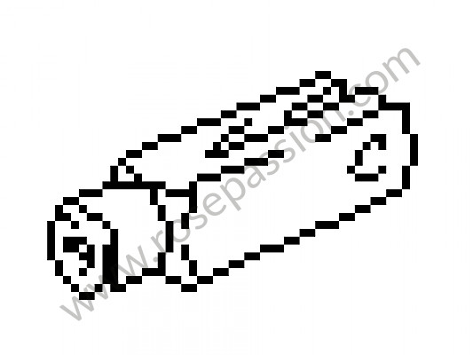 P10574 - Testa a forcella per Porsche 924 • 1987 • 924s 2.5 • Coupe • Cambio manuale 5 marce