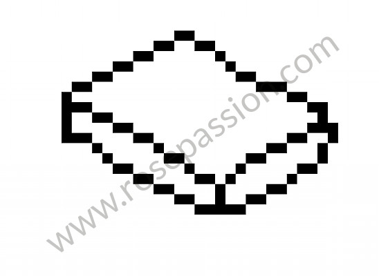 P105802 - Tope de goma para Porsche Cayman / 987C • 2008 • Cayman 2.7 • Caja manual de 5 velocidades