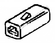 P10648 - Caja casquillos conectores para Porsche 924 • 1984 • 924 2.0 • Coupe • Caja manual de 5 velocidades
