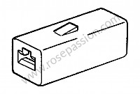 P10648 - Caja casquillos conectores para Porsche 968 • 1992 • 968 • Coupe • Caja auto