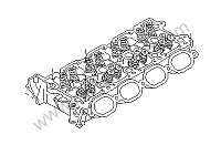 P106961 - Cabeca do cilindro para Porsche Cayenne / 955 / 9PA • 2004 • Cayenne s v8 • Caixa manual 6 velocidades